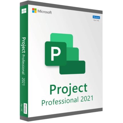 Project Professional 2021 - Attivazione online - Licenza a Vita
